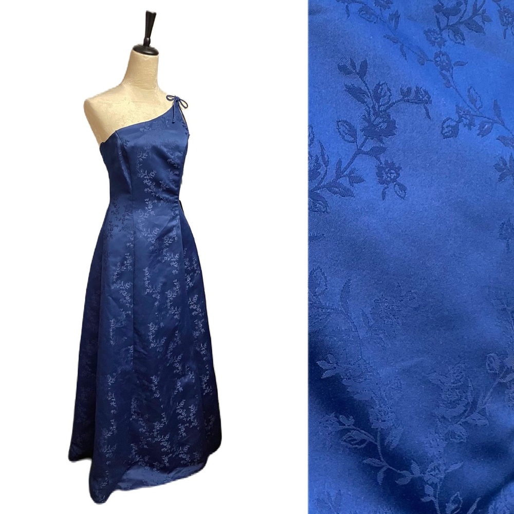 Y2K Jacquard One Shoulder Prom Dress